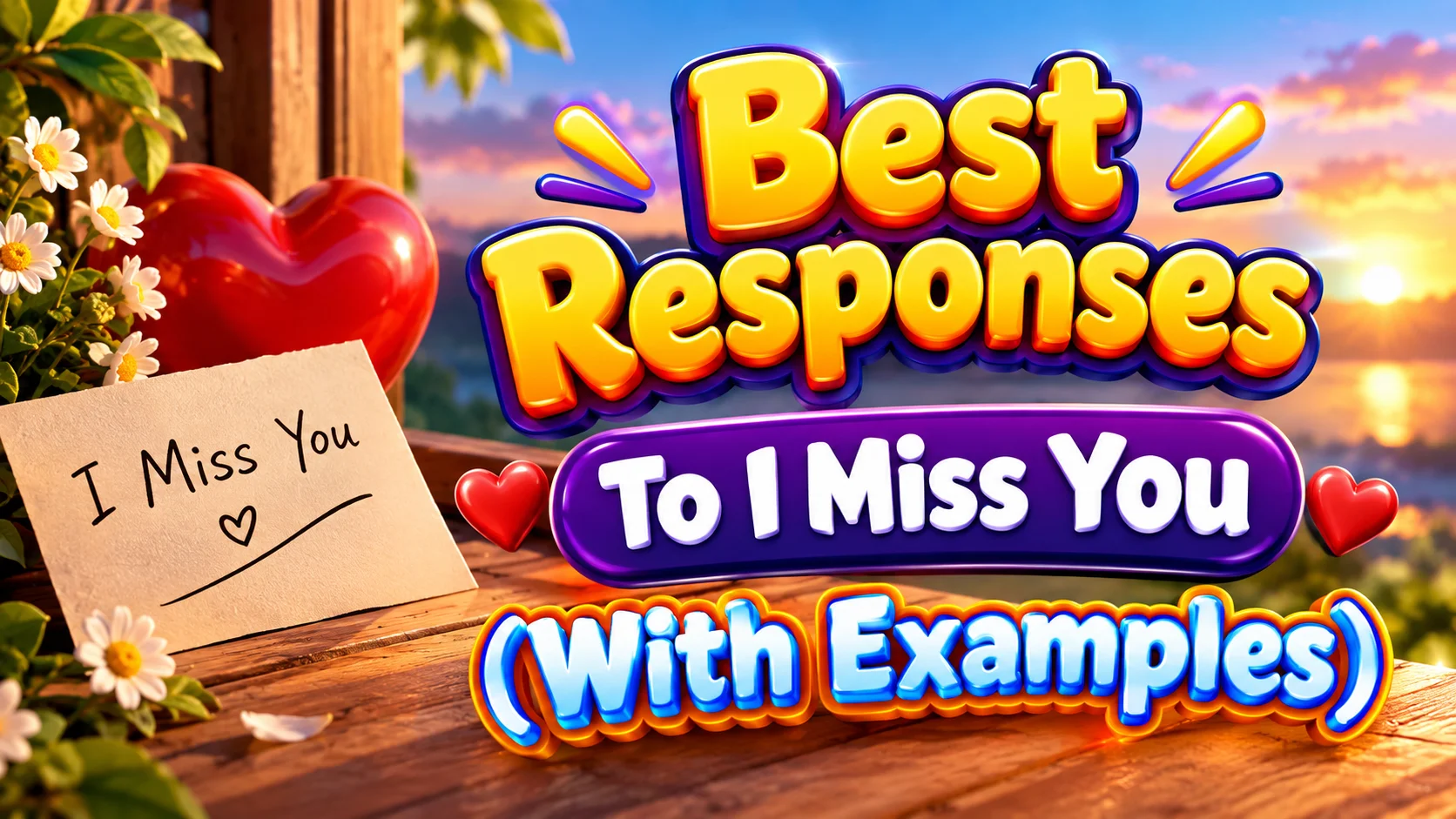 Best Responses To I Miss You (With Examples)
